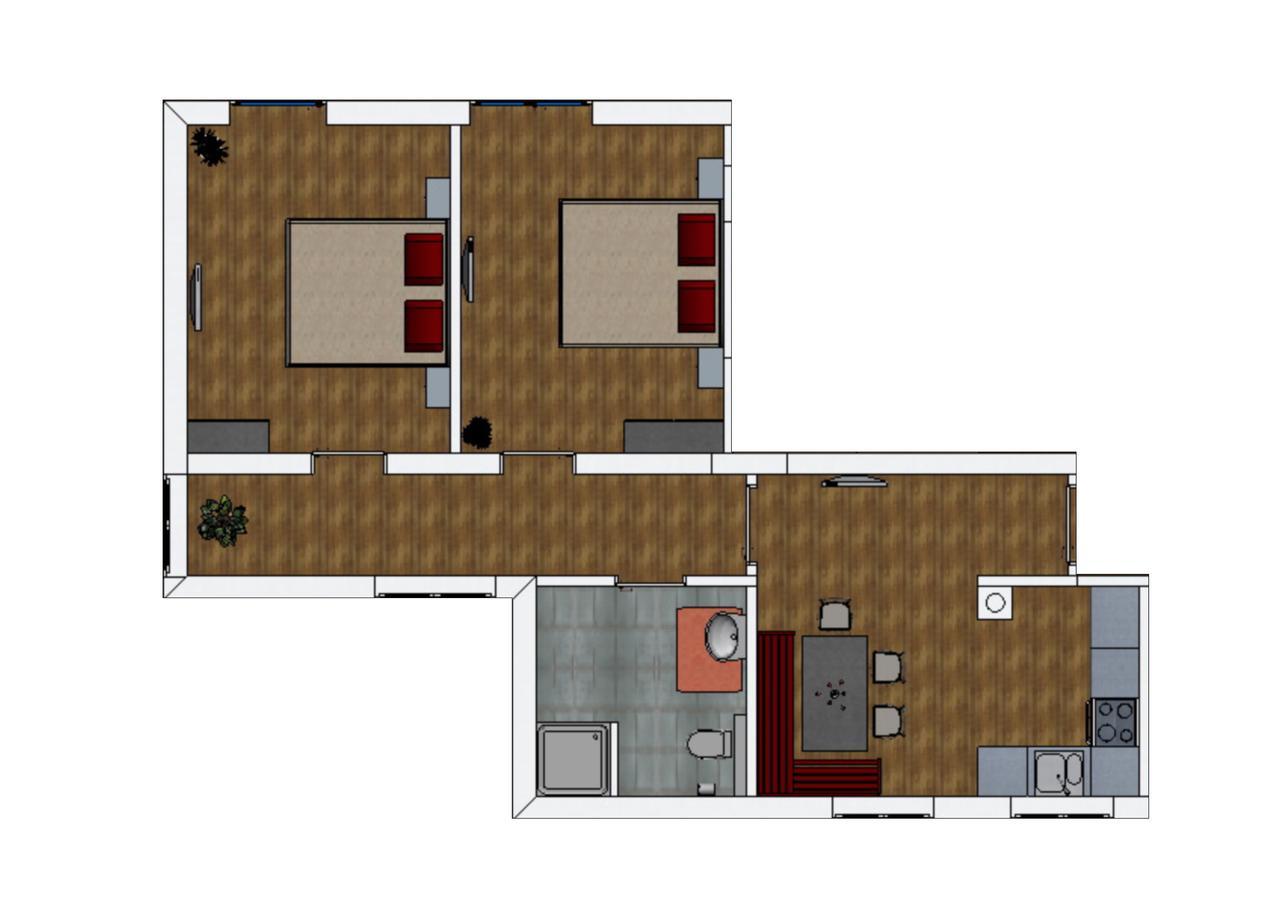 Pension Appartement Lanzer Мосбург Екстериор снимка
